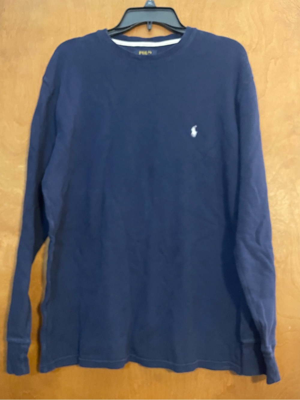 Polo by Ralph Lauren Navy Long-Sleeve Crewneck Shirt